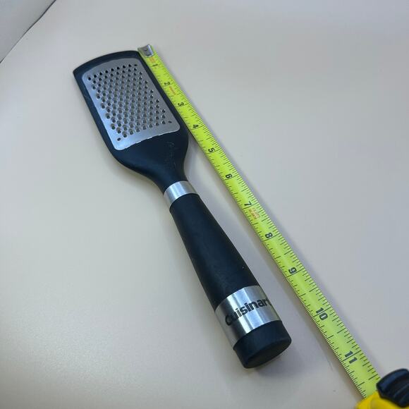 Cuisinart 10 in Hand Grater Stainless Steel Black - Picture 3 of 6